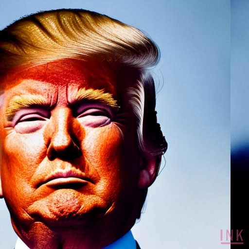 Ai generated portrait of Donald Trump